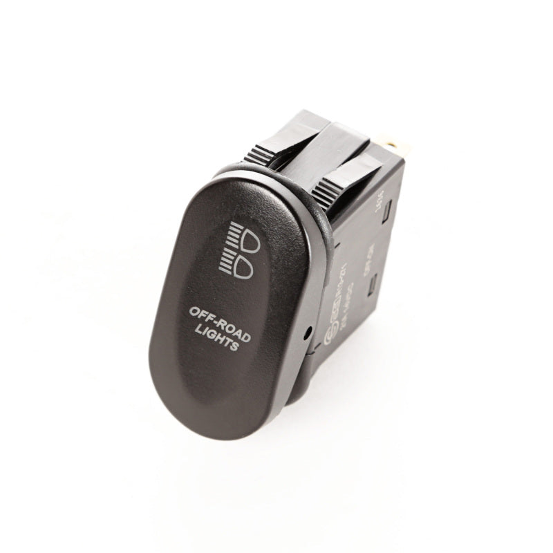 Rugged Ridge 2-Position Rocker Switch Off-Road Lights Amber - Programmers & Chips