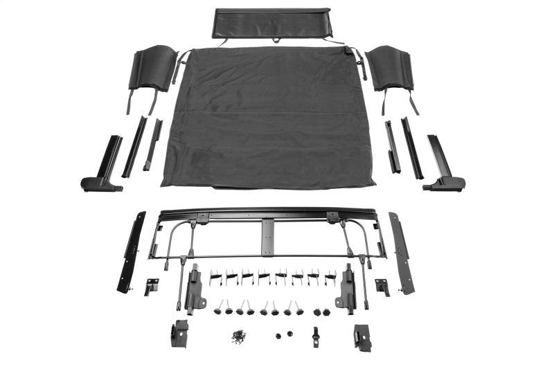Rugged Ridge 20-22 Jeep Gladiator JT Voyager Fastback Soft Top - Black Diamond - Exterior Styling