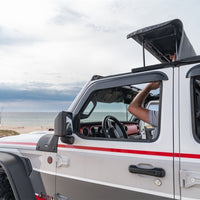 Rugged Ridge 20-22 Jeep Gladiator JT Voyager Fastback Soft Top - Black Diamond - Exterior Styling