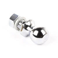 Rugged Ridge 2in Trailer Hitch Ball 1in Dia Shank Chrome - Winches & Hitches