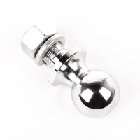 Rugged Ridge 2in Trailer Hitch Ball 1in Dia Shank Chrome - Winches & Hitches