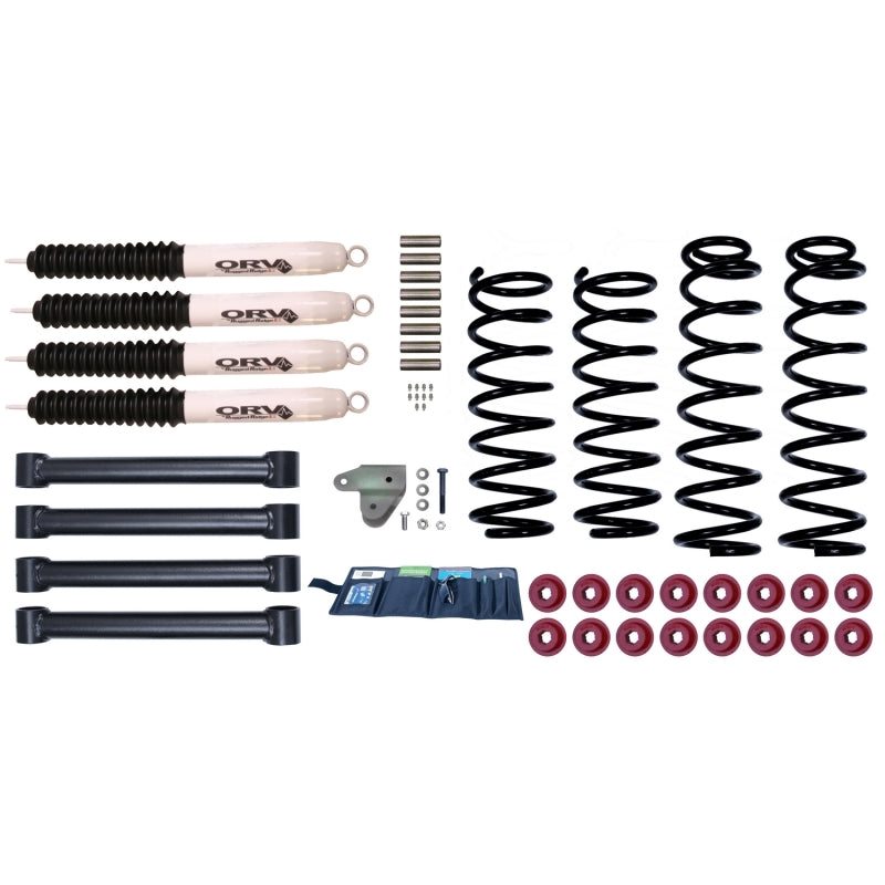 Rugged Ridge 3-In Lift Kit w/ Shocks 93-98 Grand Cherokee - Suspension