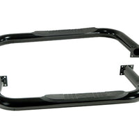 Rugged Ridge 3-In Round Side Steps Black 87-95 Jeep Wrangler - Nerf Bars & Running Boards