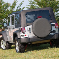Rugged Ridge 35-36 Inch Tire Cover Black Diamond - Exterior Styling