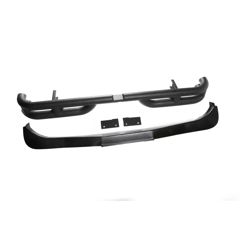Rugged Ridge 3in Double Tube Rear Bumper 07-18 Jeep Wrangler - Bumpers Grilles & Guards