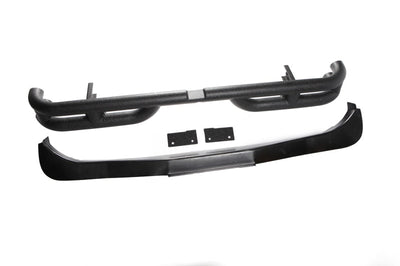 Rugged Ridge 3in Double Tube Rear Bumper 07-18 Jeep Wrangler - Bumpers Grilles & Guards