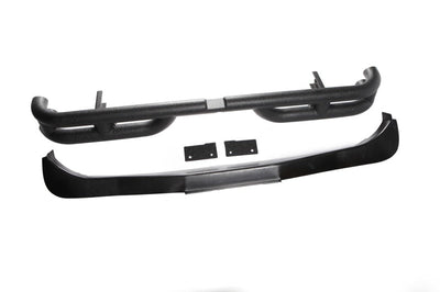Rugged Ridge 3in Double Tube Rear Bumper 07-18 Jeep Wrangler - Bumpers Grilles & Guards