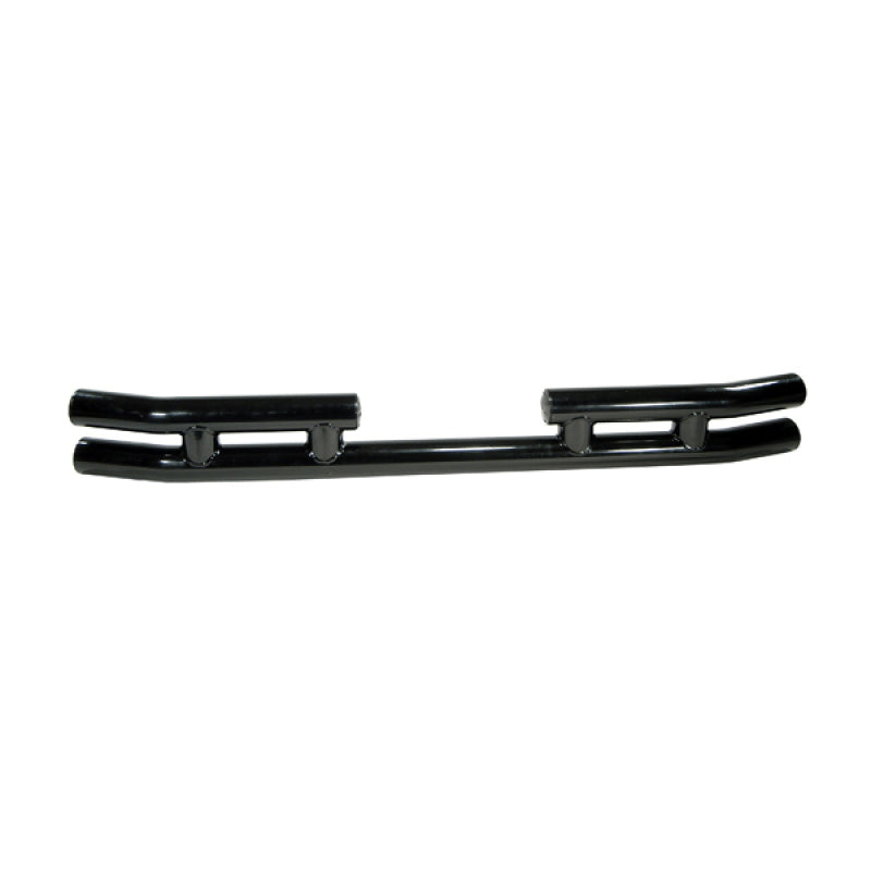 Rugged Ridge 3in Double Tube Rear Bumper 87-06 Jeep Wrangler - Bumpers Grilles & Guards