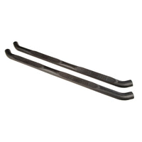 Rugged Ridge 3in Round Side Step Black 18-20 Jeep Wrangler JL 4Dr - Nerf Bars & Running Boards