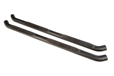Rugged Ridge 3in Round Side Step Black 18-20 Jeep Wrangler JL 4Dr - Nerf Bars & Running Boards