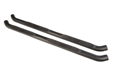 Rugged Ridge 3in Round Side Step Black 18-20 Jeep Wrangler JL 4Dr - Nerf Bars & Running Boards