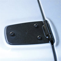 Rugged Ridge 97-06 Jeep Wrangler Black Hood Hinges - Exterior Styling