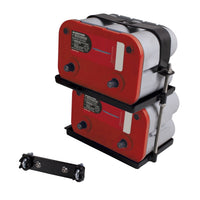 Rugged Ridge 97-06 Jeep Wrangler Dual Battery Tray - Batteries Starting & Charging