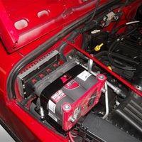 Rugged Ridge 97-06 Jeep Wrangler Dual Battery Tray - Batteries Starting & Charging