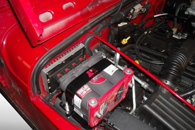 Rugged Ridge 97-06 Jeep Wrangler Dual Battery Tray - Batteries Starting & Charging