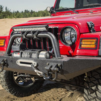 Rugged Ridge 97-06 Jeep Wrangler TJ Black Aluminum Hood Catches - Fabrication
