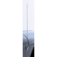 Rugged Ridge 97-06 Jeep Wrangler TJ/LJ Stainless Steel Antenna Mast & Base - Exterior Styling