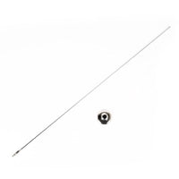 Rugged Ridge 97-06 Jeep Wrangler TJ/LJ Stainless Steel Antenna Mast & Base - Exterior Styling