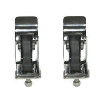 Rugged Ridge 97-06 Jeep Wrangler TJ Stainless Steel Hood Catch Set - Fabrication
