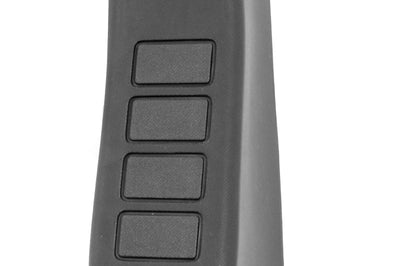 Rugged Ridge A-Pillar 4 Switch Pod Black LHD 07-10 Jeep Wrangler JK - Interior Accessories