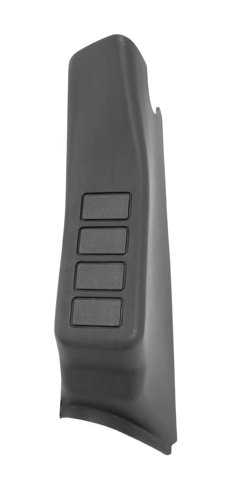 Rugged Ridge A-Pillar 4 Switch Pod Black LHD 11-18 Jeep Wrangler JK - Interior Accessories