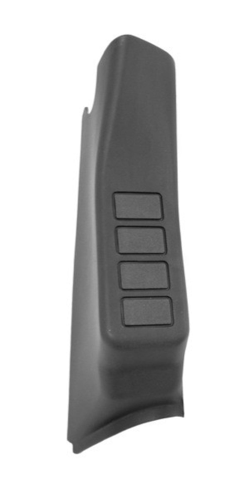 Rugged Ridge A-Pillar 4 Switch Pod Black RHD 07-10 Jeep Wrangler JK - Interior Accessories