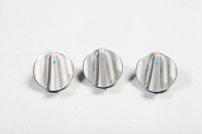 Rugged Ridge Alum Climate Control Knob Set Blue 07-10 Jeep Wrangler JK - Interior Accessories