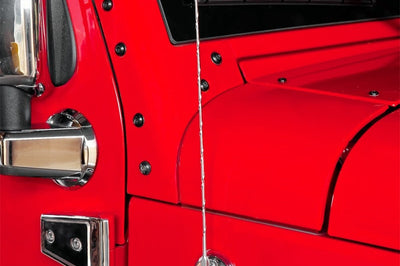 Rugged Ridge Antenna Base Cover Chrome 07-18 Jeep Wrangler - Exterior Styling