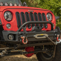 Rugged Ridge Arcus Front Bumper Set W/ Overrider 2018 Jeep Wrangler JK - Bumpers Grilles & Guards