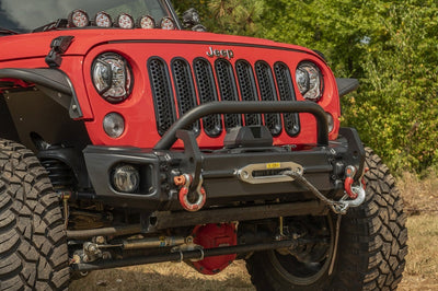 Rugged Ridge Arcus Front Bumper Set W/ Overrider 2018 Jeep Wrangler JK - Bumpers Grilles & Guards