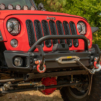 Rugged Ridge Arcus Front Bumper Set W/ Overrider 2018 Jeep Wrangler JK - Bumpers Grilles & Guards