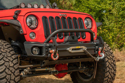 Rugged Ridge Arcus Front Bumper Set W/ Overrider 2018 Jeep Wrangler JK - Bumpers Grilles & Guards