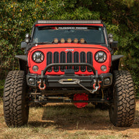 Rugged Ridge Arcus Front Bumper Set W/ Overrider 2018 Jeep Wrangler JK - Bumpers Grilles & Guards