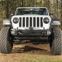 Rugged Ridge Arcus Front Bumper Set W/Tray & Hooks 18-20 Jeep Wrangler JL/JT - Bumpers Grilles Guards