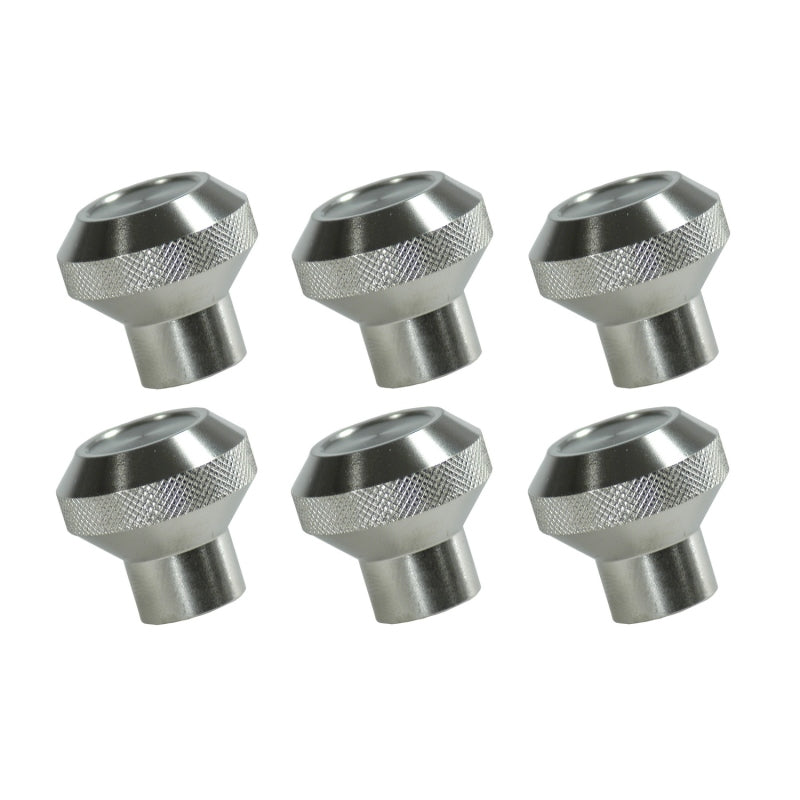 Rugged Ridge Billet Alum Dash Knob Set 76-86 Jeep CJ - Interior Accessories
