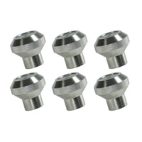 Rugged Ridge Billet Alum Dash Knob Set 76-86 Jeep CJ - Interior Accessories
