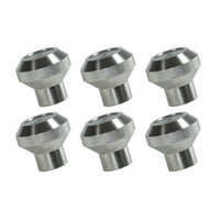 Rugged Ridge Billet Alum Dash Knob Set 76-86 Jeep CJ - Interior Accessories