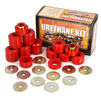 Rugged Ridge Body Mount Kit Red 22 Pieces 97-06 TJ - Armor & Protection