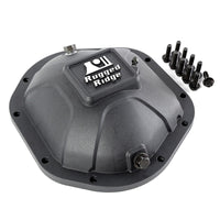Rugged Ridge Boulder Aluminum Differential Cover Dana 44 Black - Drivetrain