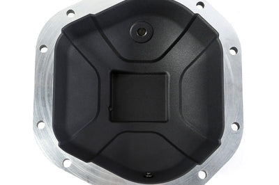 Rugged Ridge Boulder Aluminum Differential Cover Dana 44 Black - Drivetrain