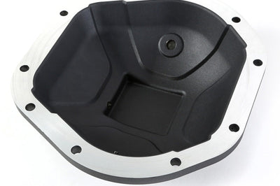 Rugged Ridge Boulder Aluminum Differential Cover Dana 44 Black - Drivetrain