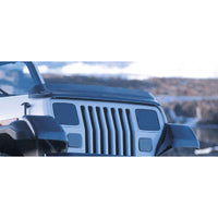 Rugged Ridge Bug Deflector Smoke 87-06 Jeep Wrangler - Deflectors