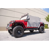 Rugged Ridge Cab Cover Gray 07-18 Jeep 4-Door Wrangler JK - Exterior Styling