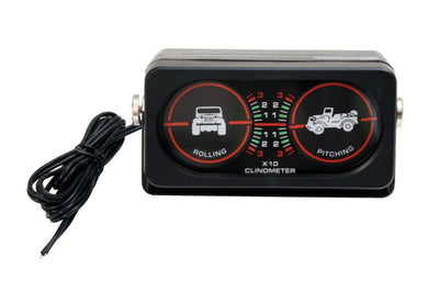 Rugged Ridge Clinometer with Light - Gauges & Pods