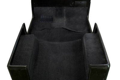 Rugged Ridge Deluxe Carpet Kit Black 97-06 Jeep Wrangler TJ - Floor Mats