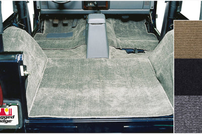 Rugged Ridge Deluxe Carpet Kit Honey 76-95 Jeep CJ / Wrangler Models - Floor Mats