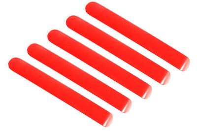 Rugged Ridge Door Handle Inserts Red 07-18 Jeep Wrangler JK 4Door - Exterior Styling