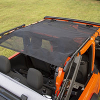 Rugged Ridge Eclipse Sun Shade Full 18-20 Jeep Wrangler JL 2-Dr - Exterior Styling