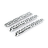 Rugged Ridge Elite Dr Hndle Insert Contrast Tread2D 07-18 Jeep Wrangler JK - Exterior Styling