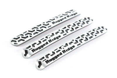 Rugged Ridge Elite Dr Hndle Insert Contrast Tread2D 07-18 Jeep Wrangler JK - Exterior Styling
